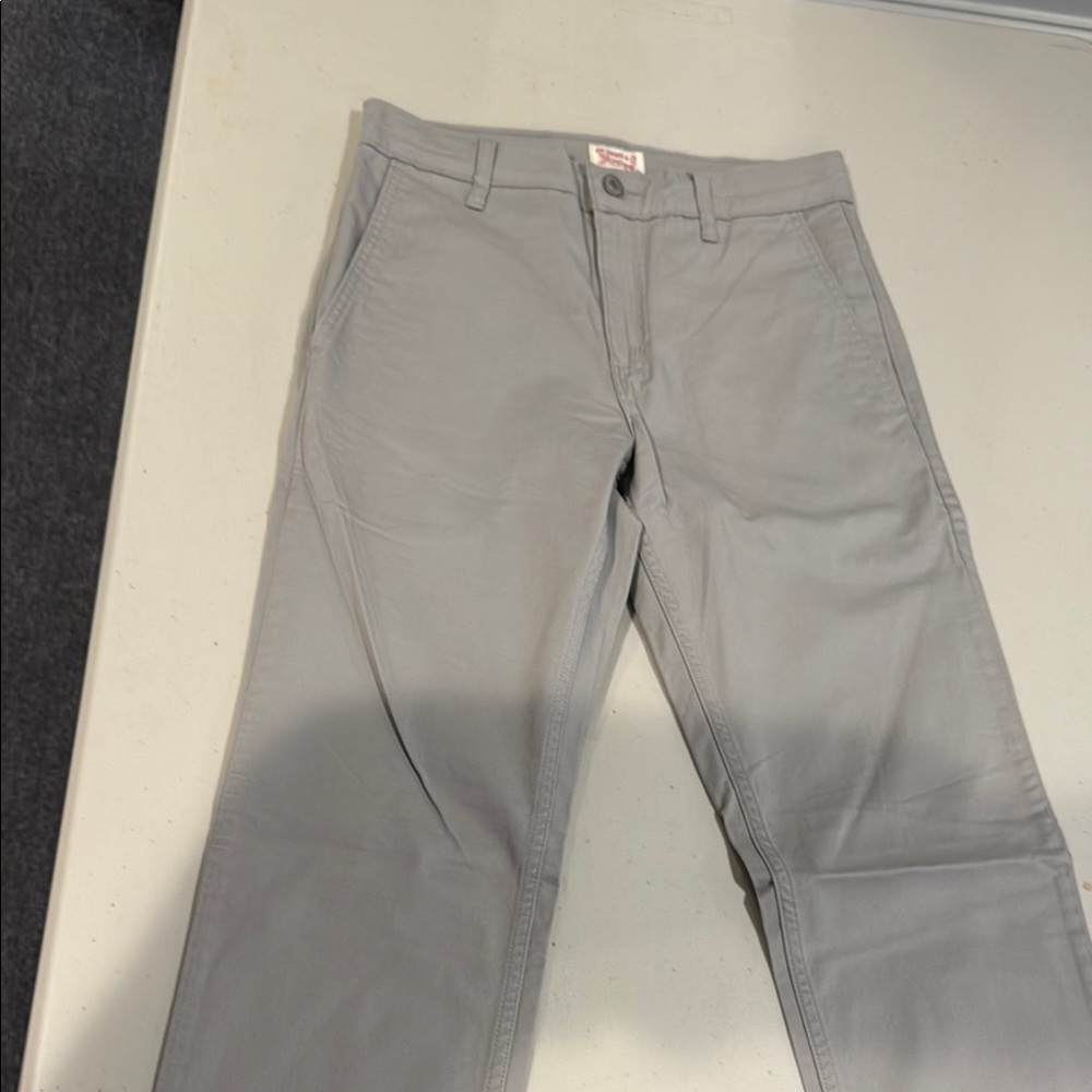 Levi's Gray Chinos with Straight Leg Fit